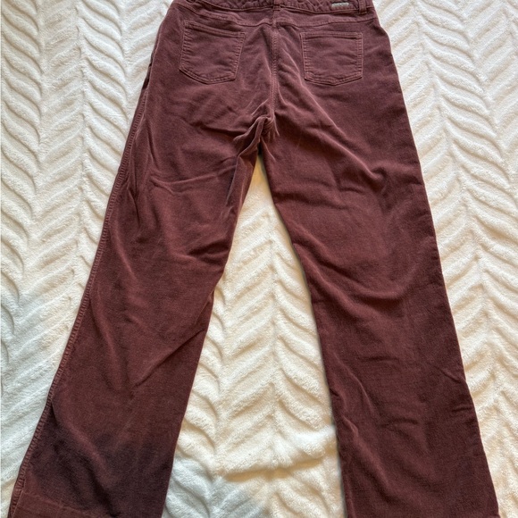 Woolrich Maroon Corduroy Women's Pants - Picture 4 of 7
